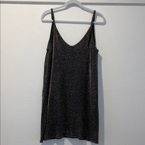 NWT Amuse Society Bronze Slip on Dress (L)